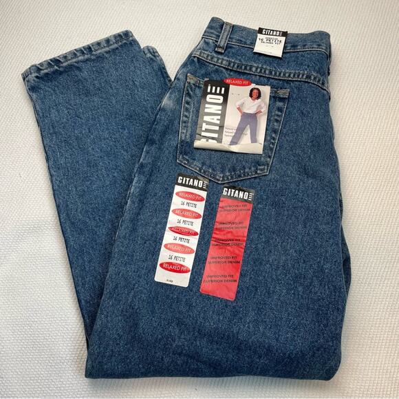Gitano High Waist Tapered Mom Jeans - Picture 1 of 5